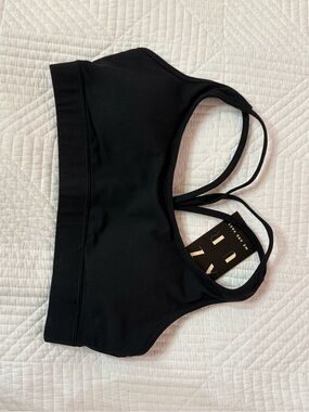 Black Strappy Sports Bra - Women Intimates & Sleepwear